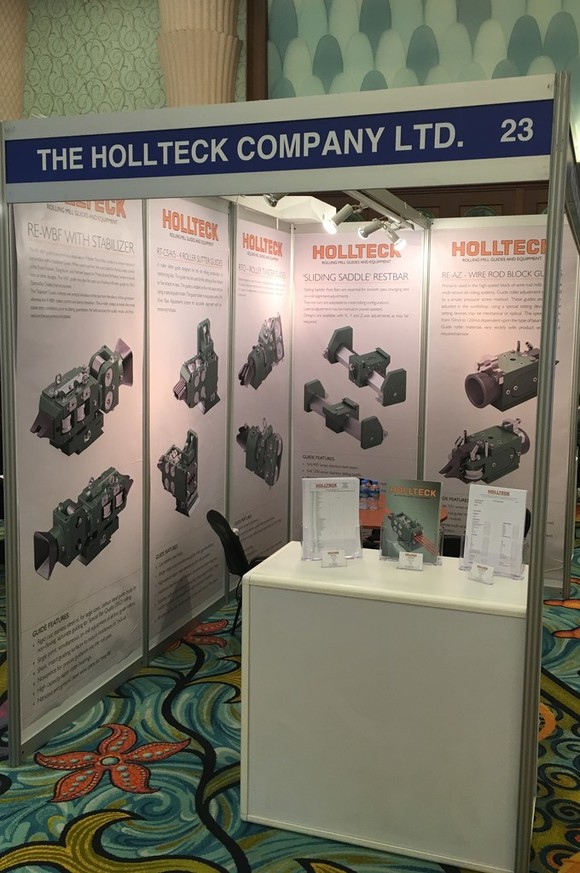 HOLLTECK ATTEND 21st MIDDLE EAST IRON & STEEL CONFERENCE